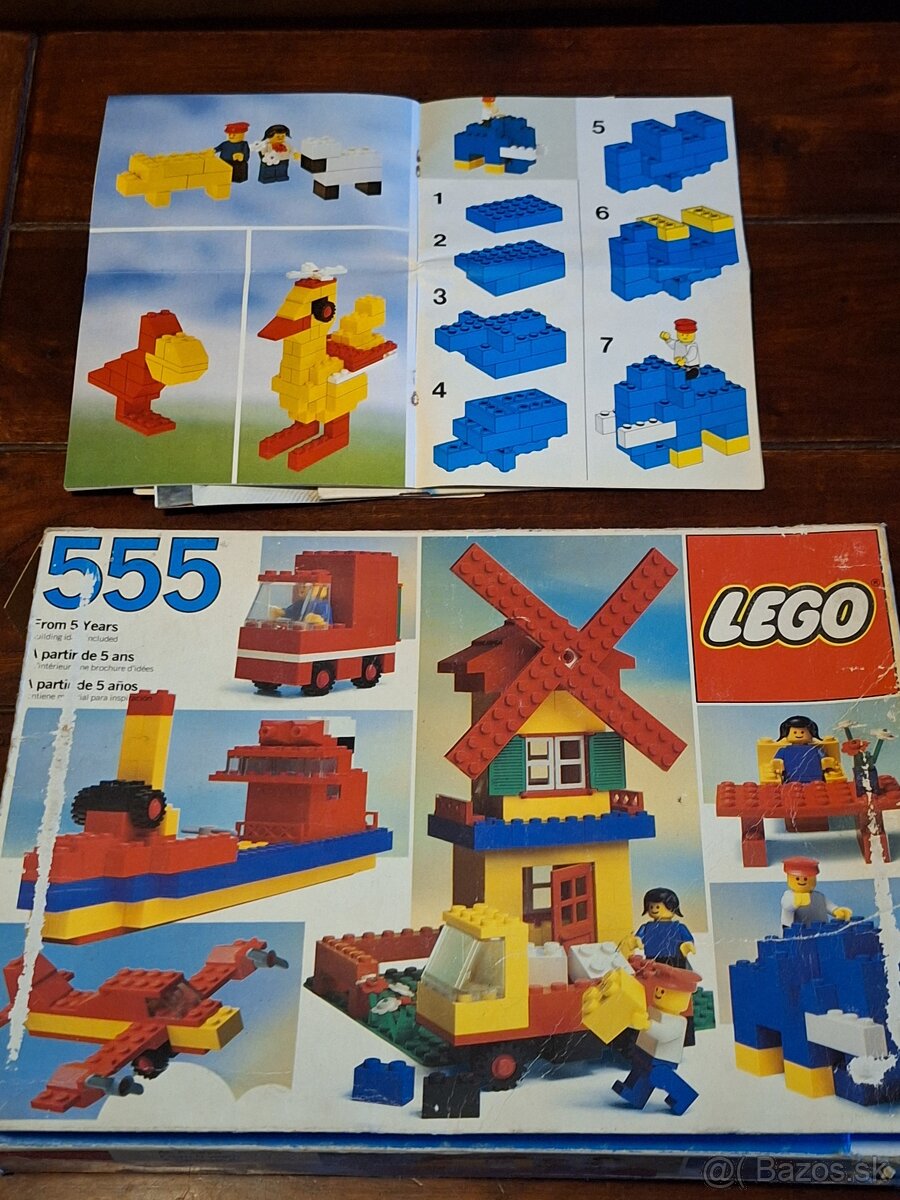 Lego Basic set 555 rok 1982 - 7