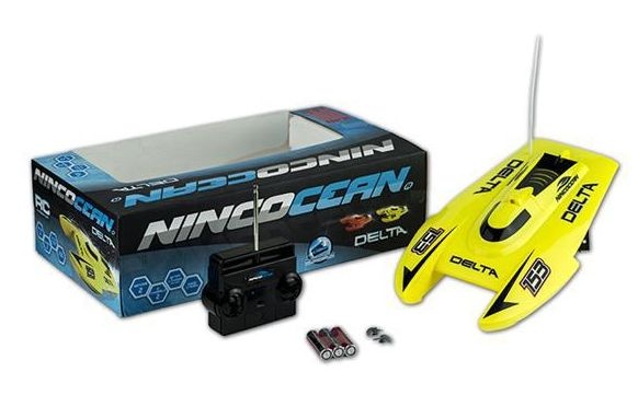 RC vysokorychlostna lod 35km/h na dialkove - 7