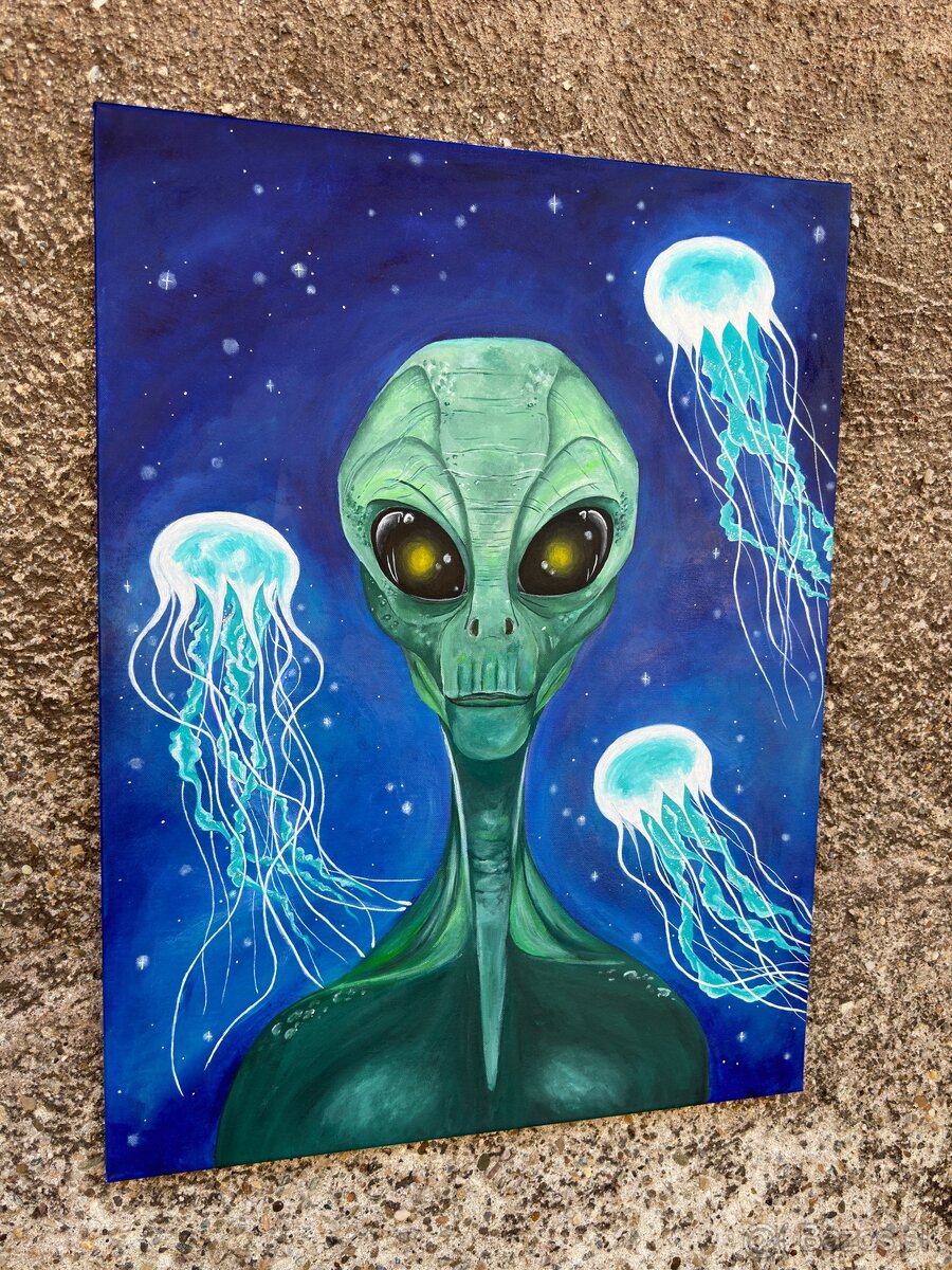 Ručne malovany obraz - 7