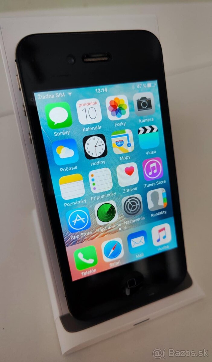 Predám funkčný Iphone 4s 16gb v super stave - 7