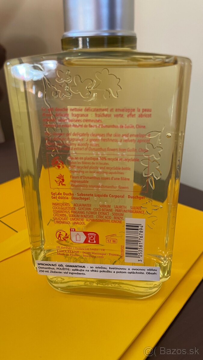 L'Occitane Osmanthus set telové mlieko sprchový gél 250ml - 7