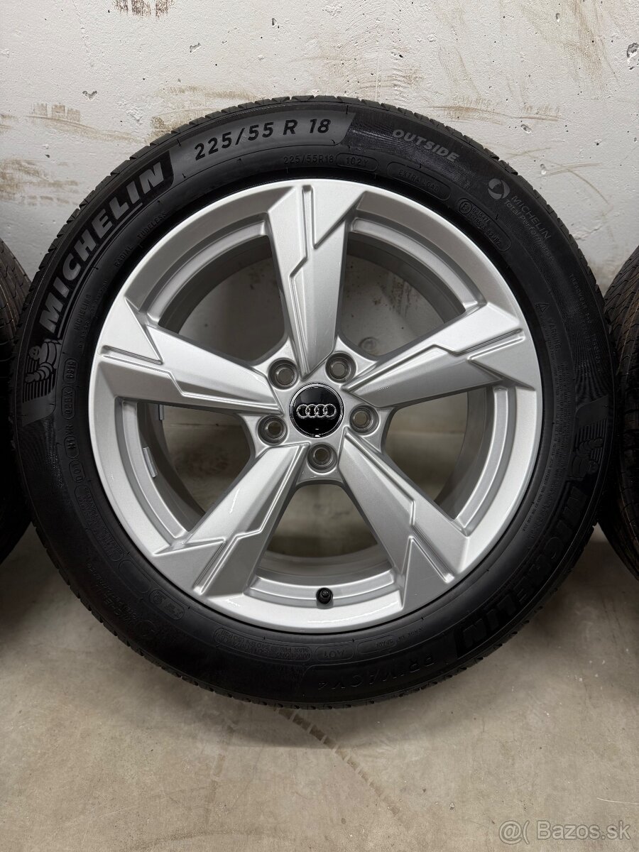 Nepoužitá letná sada 5x112 R18 , 225/55/18 Audi A6 C8 - 7