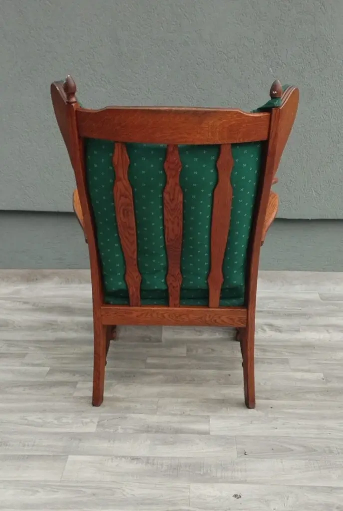 Kreslo s vysokým operadlom dánske. - 7