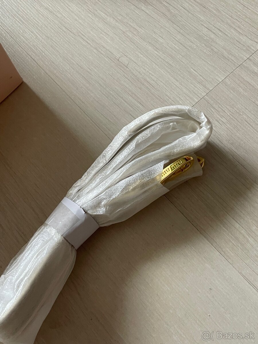 Biela kabelka miu miu wander - 7