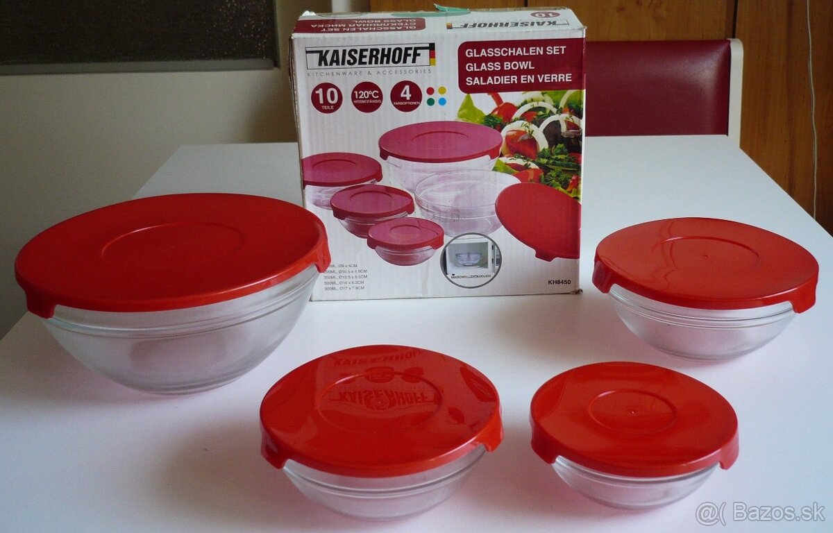sklenené misy, misky,tácka - 7