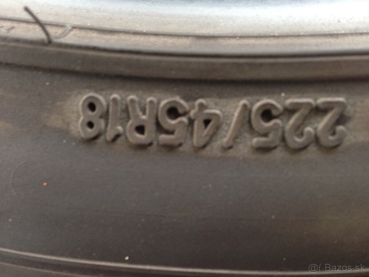 Predám letné 225/45r18 5/5'5mm - 7