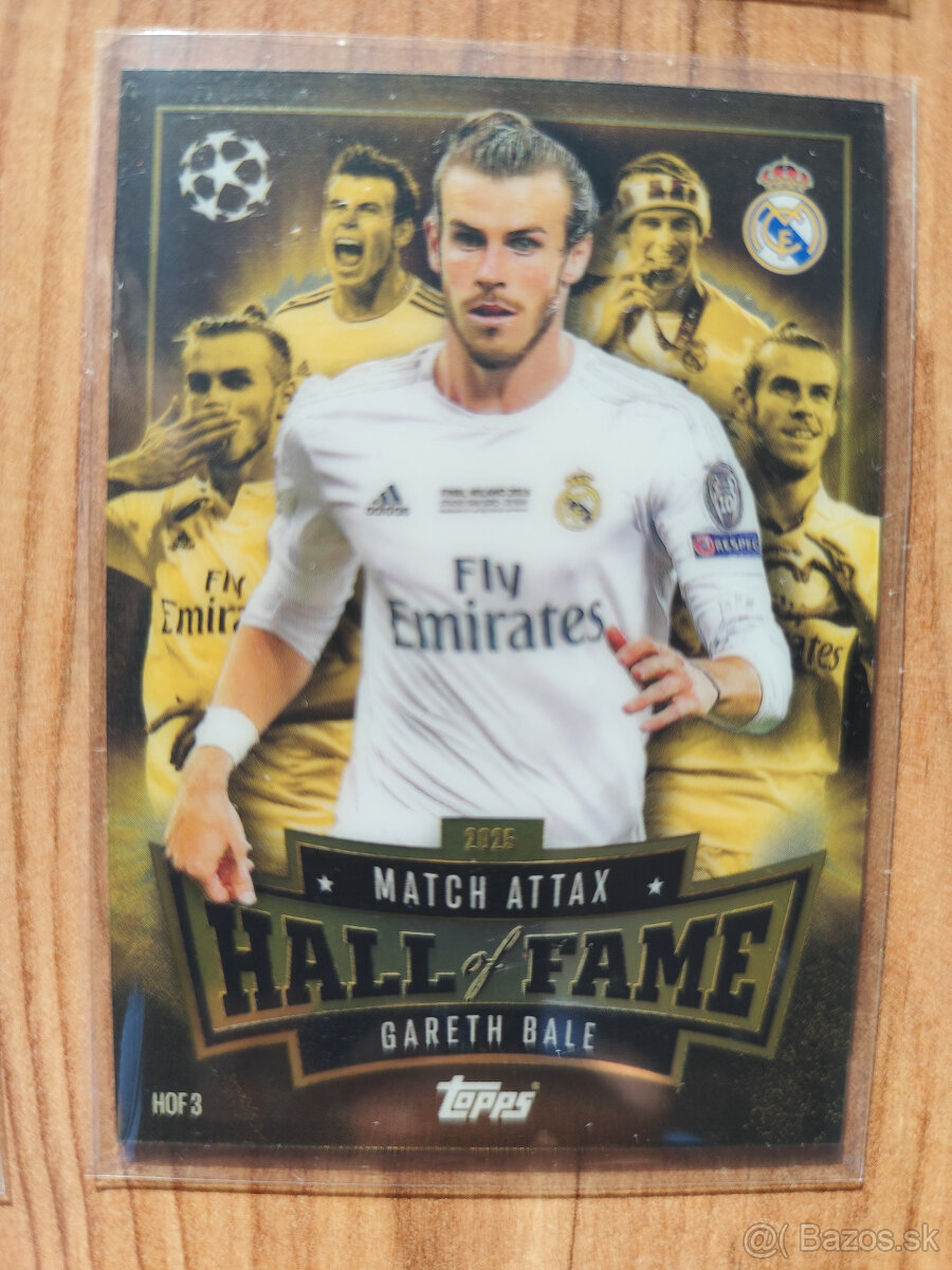 Futbalové kartičky Match Attax 2025/26 Hall of Fame , Lethal - 7