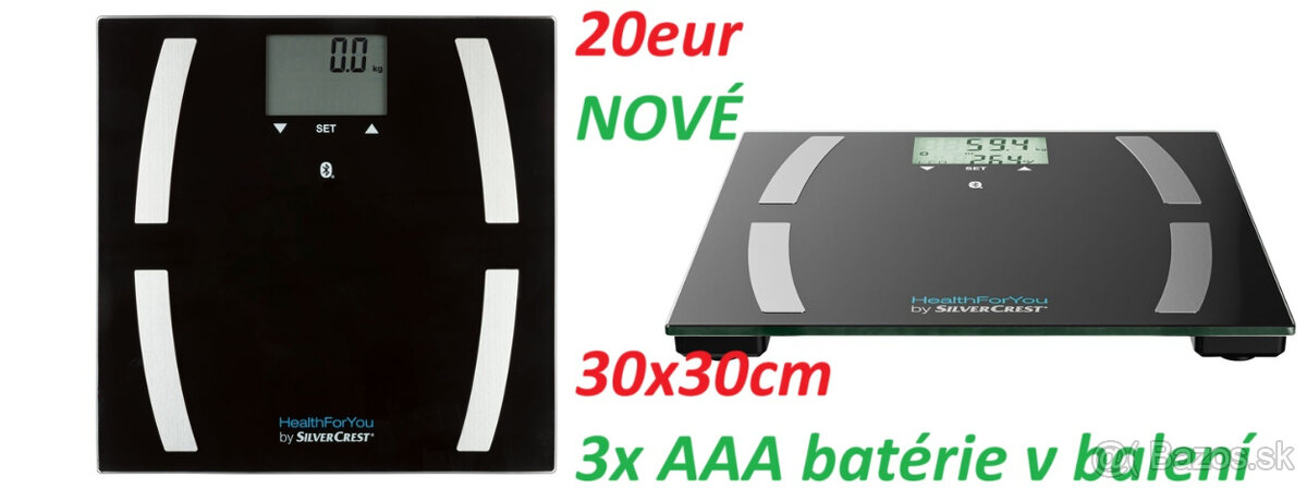 Aku vŕtací skrutkovač Parkside, Osobná váha Silvercrest - 7