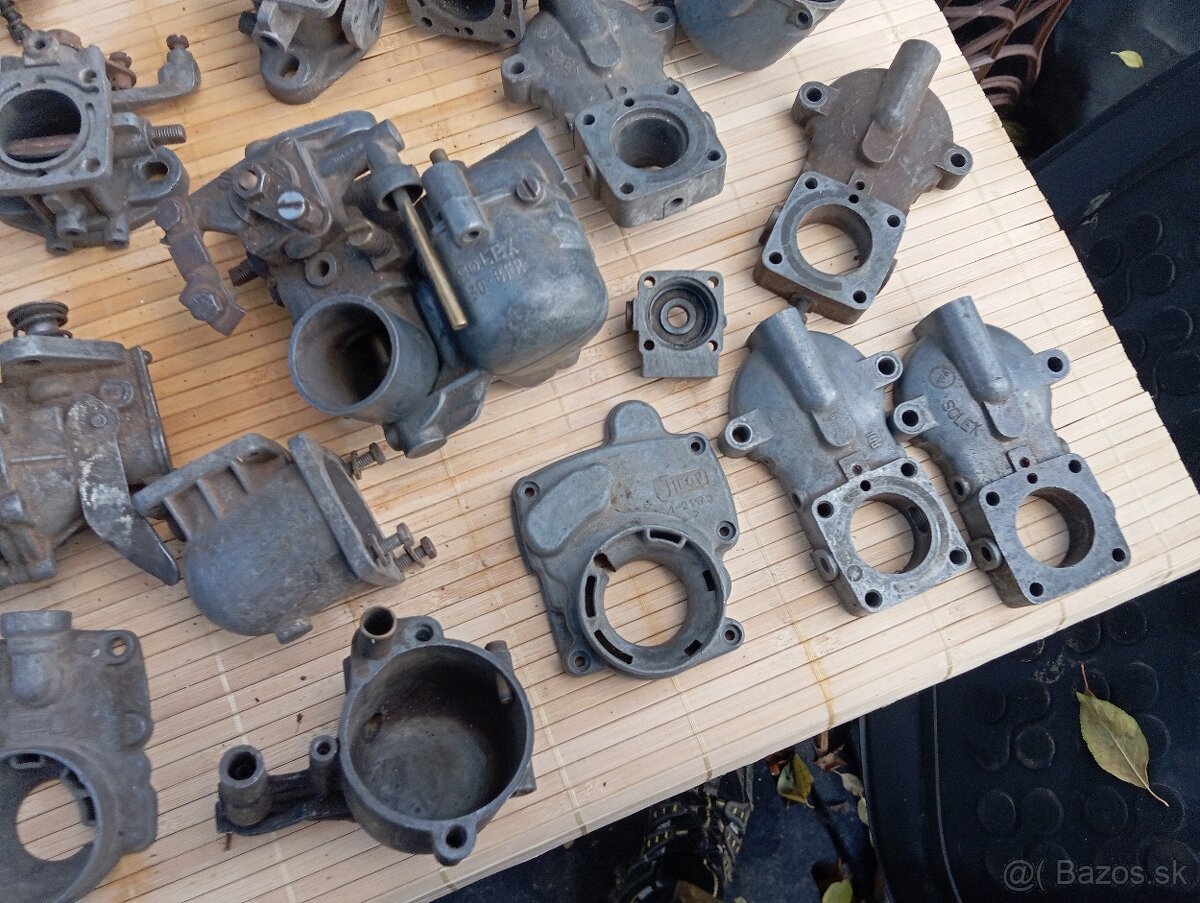Predám dieli na karburátory Prevažne solex - 7