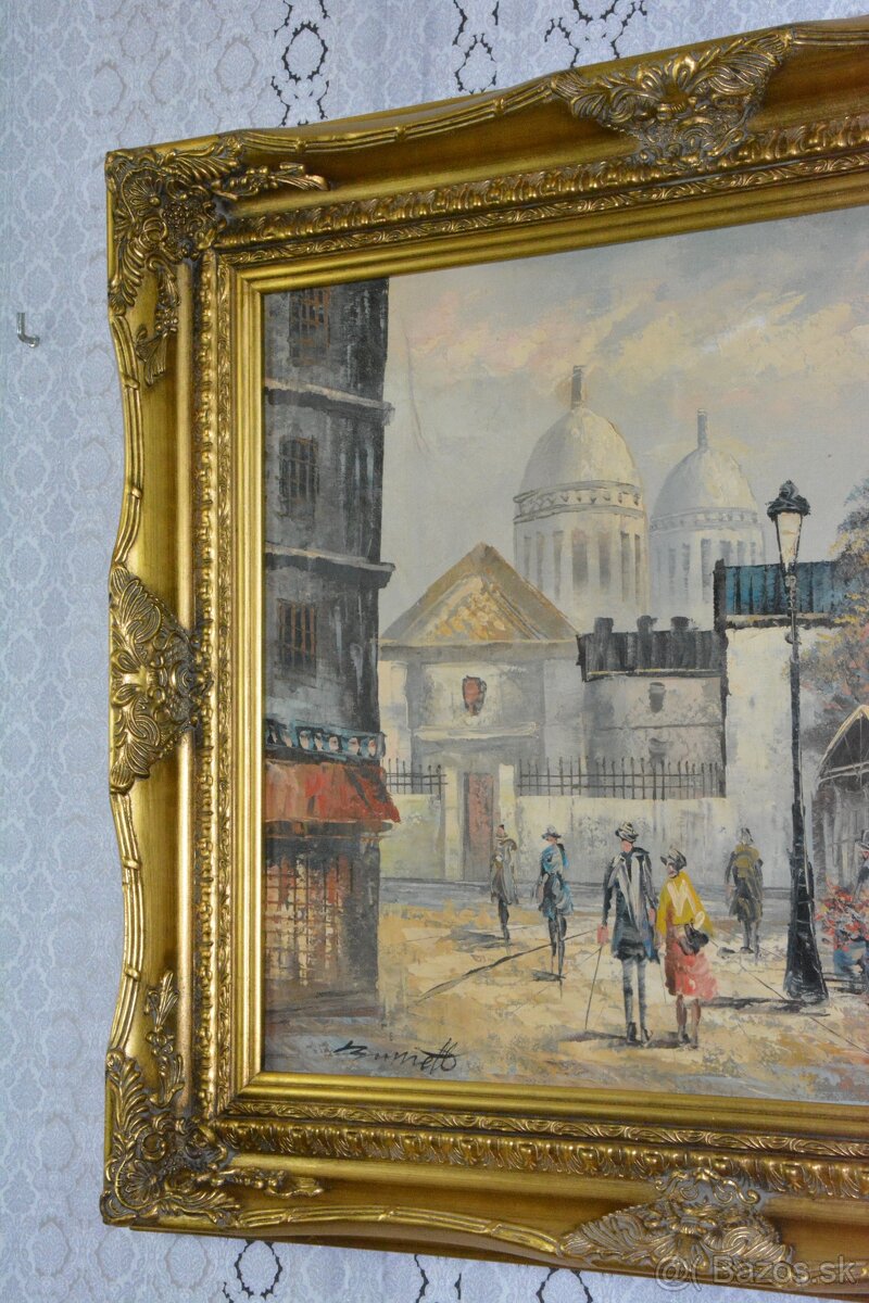 Obraz - Imprese - Město - olej na plátně - 7