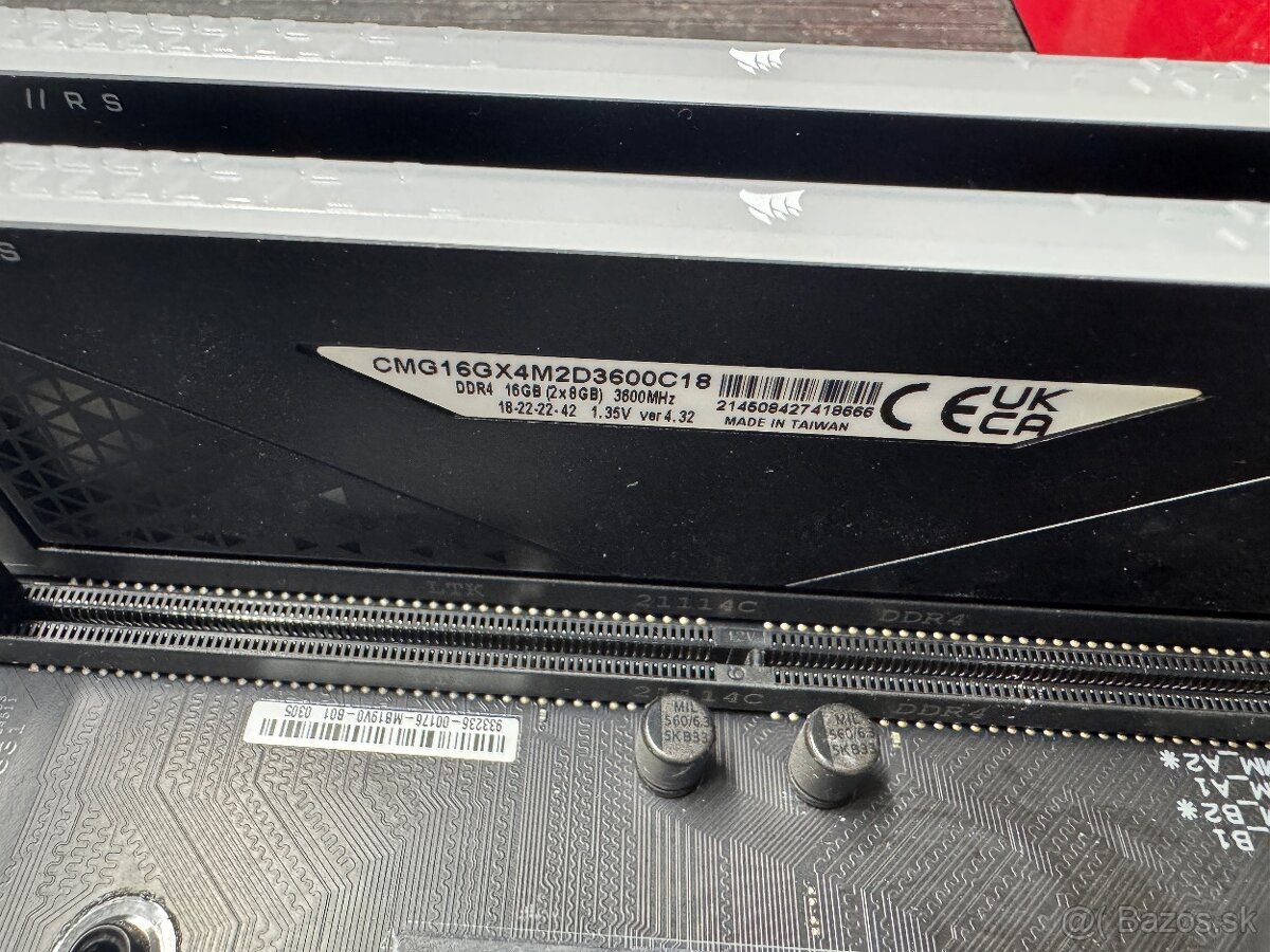 Asus Rog Strix B550-F Gaming wi-fi ii+Ryzen7 5700x+Ddr4 16g - 7