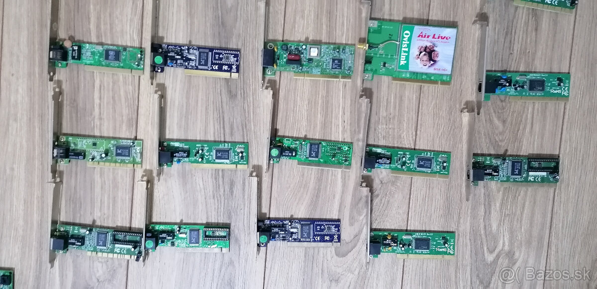 Wi-Fi routre + sietove karty - 7