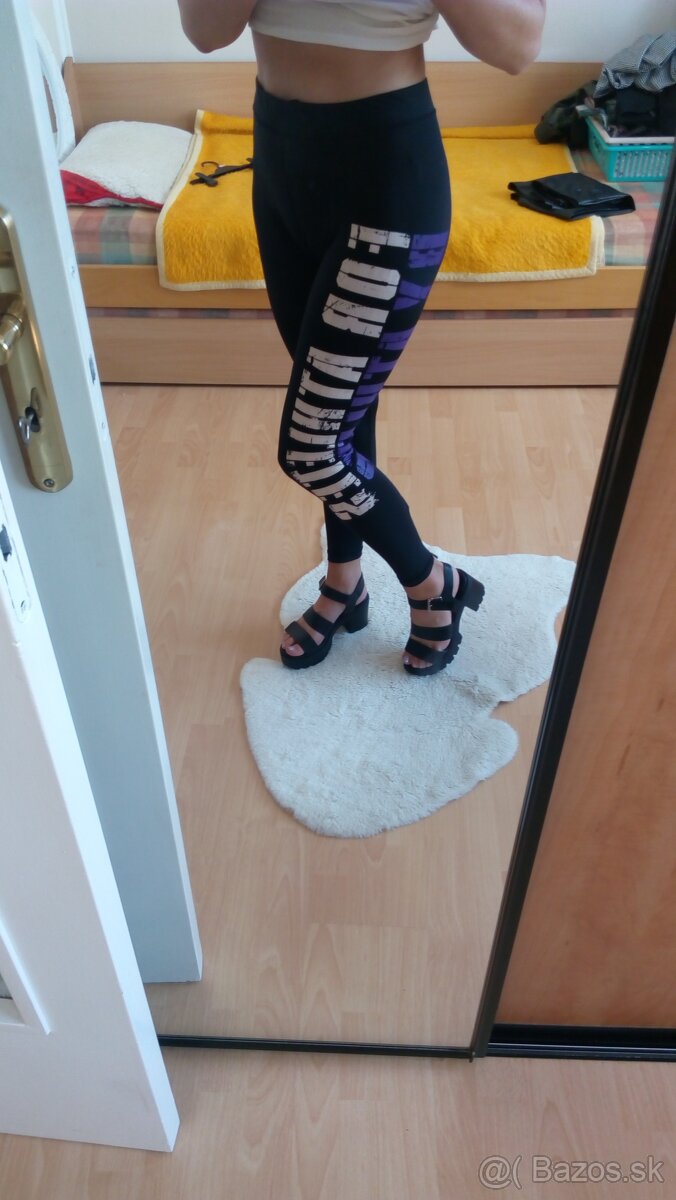 Dámske legíny s potlačou - 7