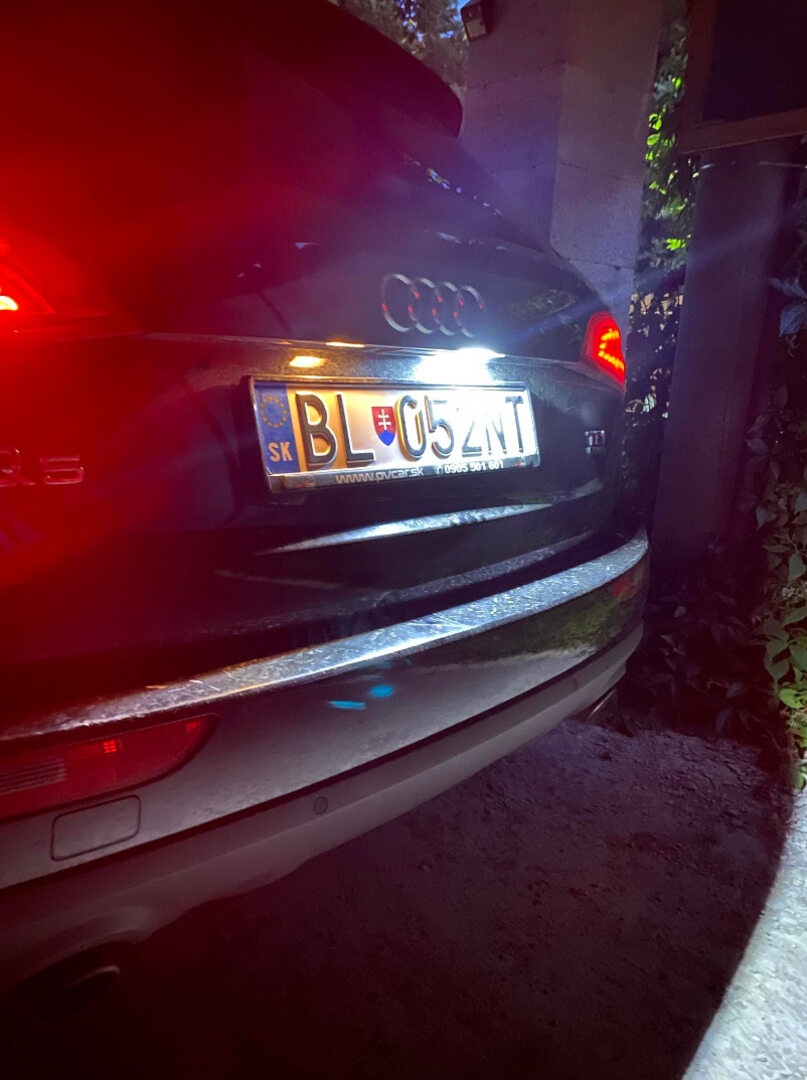 LED OSVETLENIE ZNACKY SPZ EVC - CANBUS - 7