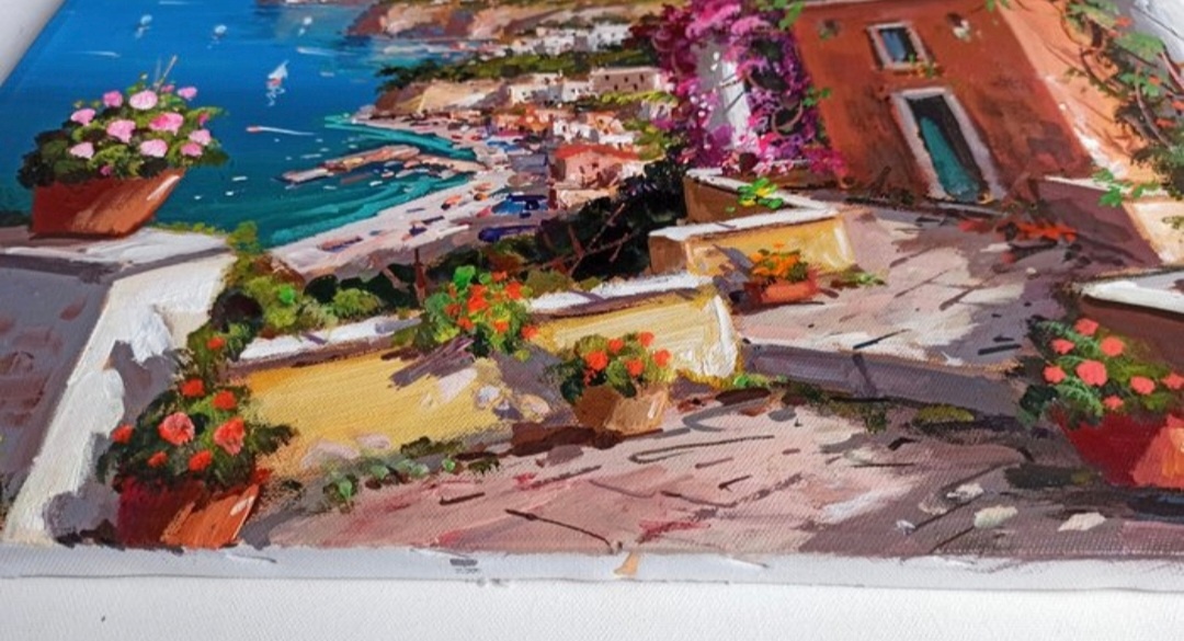 Originálny obraz – Gio Sannino: Sorrento Belvedere - 7