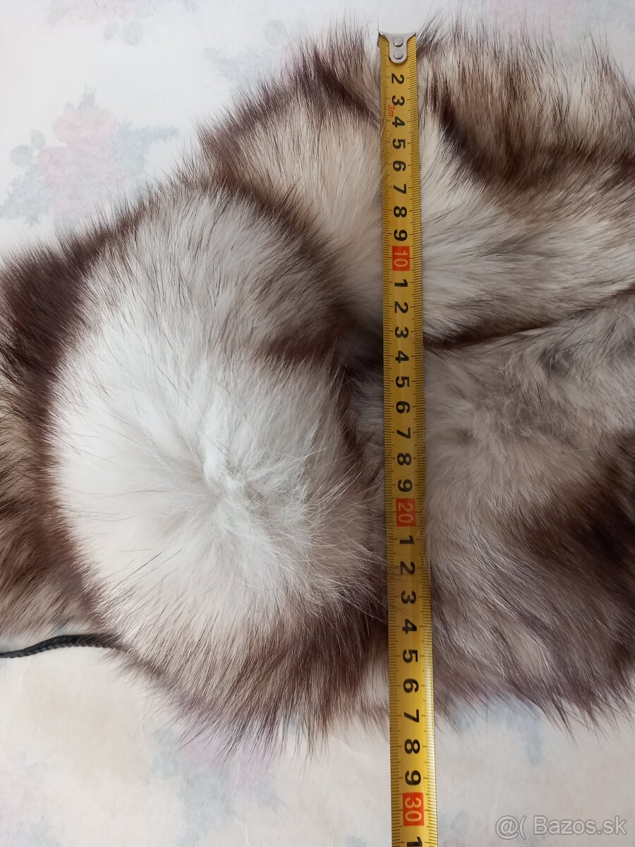 Pravý kožušinový golier - 7