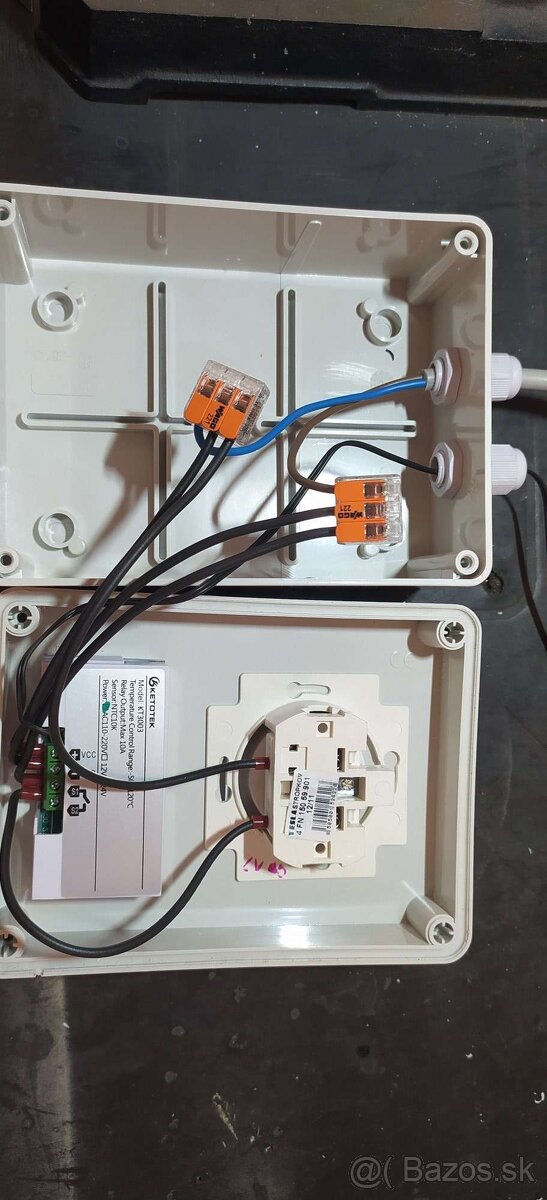 Termostat do liahne - panelový - 7