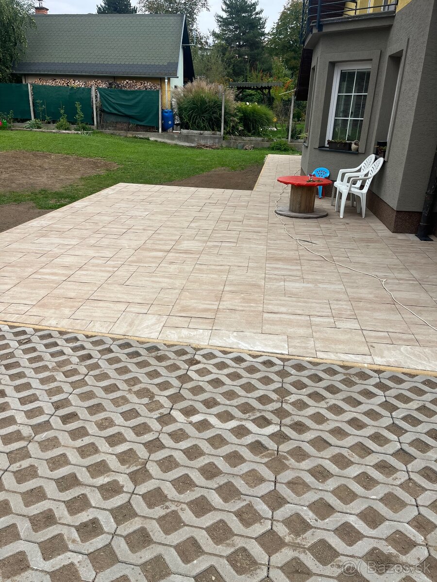 Gabionove múry,hrubé stavby - 7