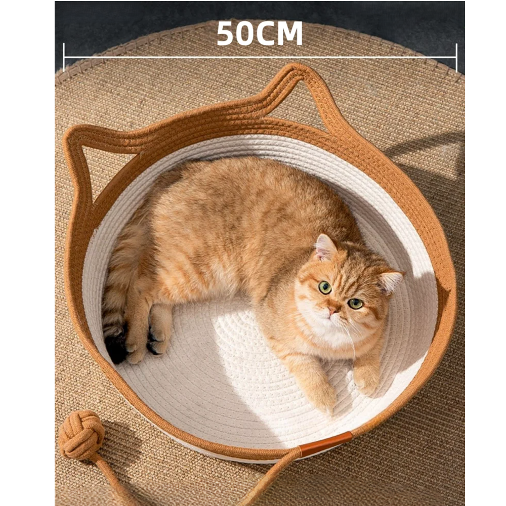 Pelech hniezdo – Biela s hnedou, veľkosť L- do 10 kg. - 7