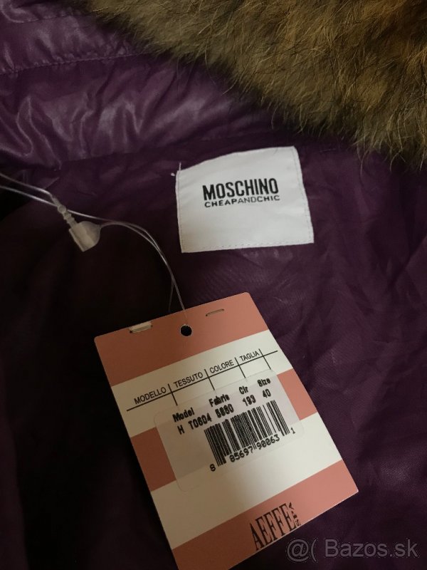 MOSCHINO originál dámska bunda S - 7