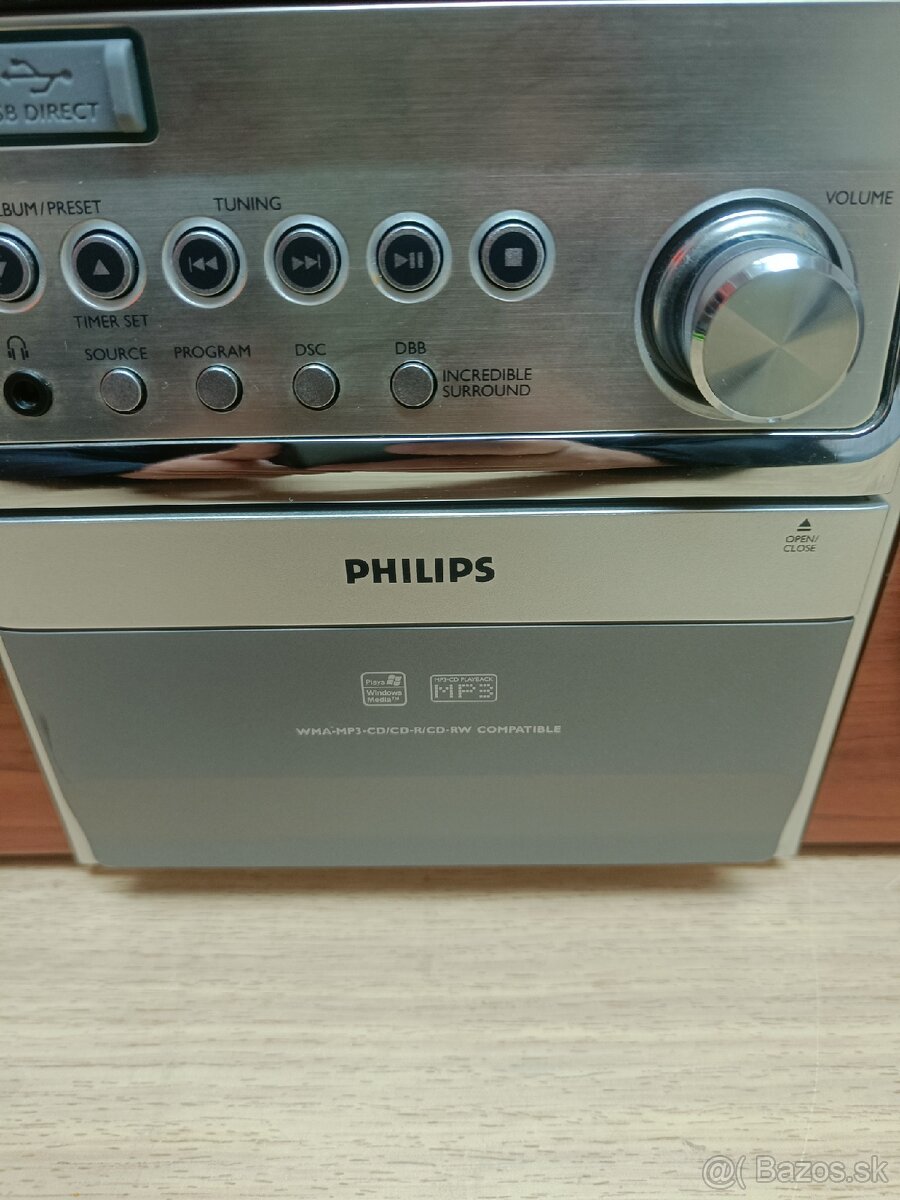 Mini veža PHILIPS, USB - 7