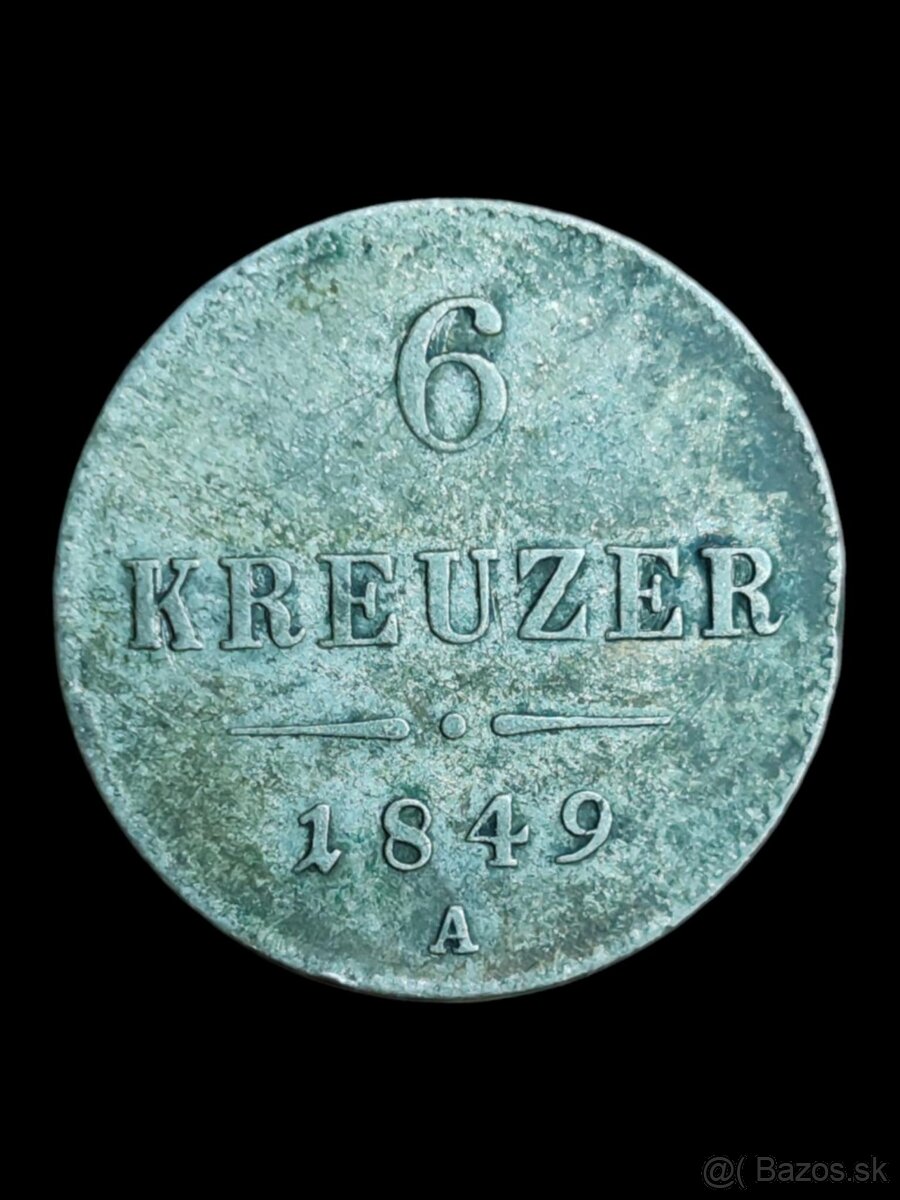 Mince Františkja Jozefa I. - striebro i meď - 7