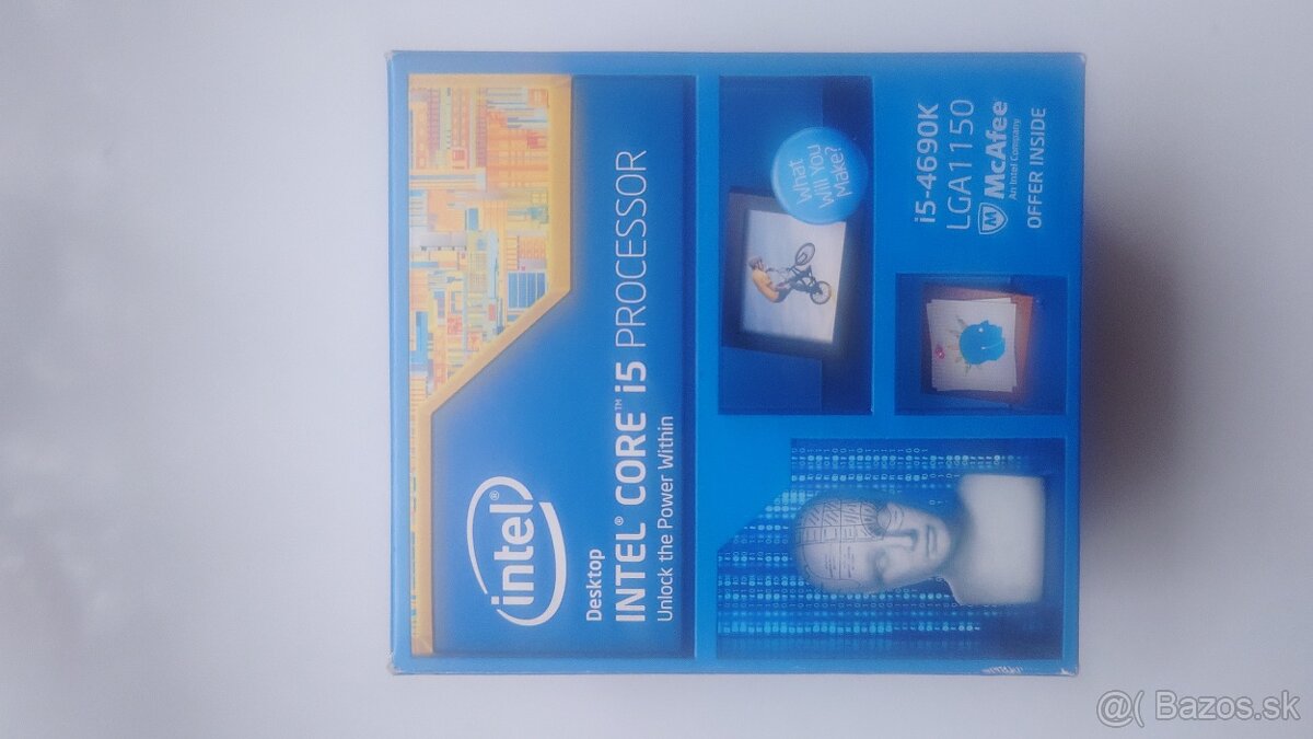 FOXCONN-Ventilátor procesora INTEL CORE i5 - 7