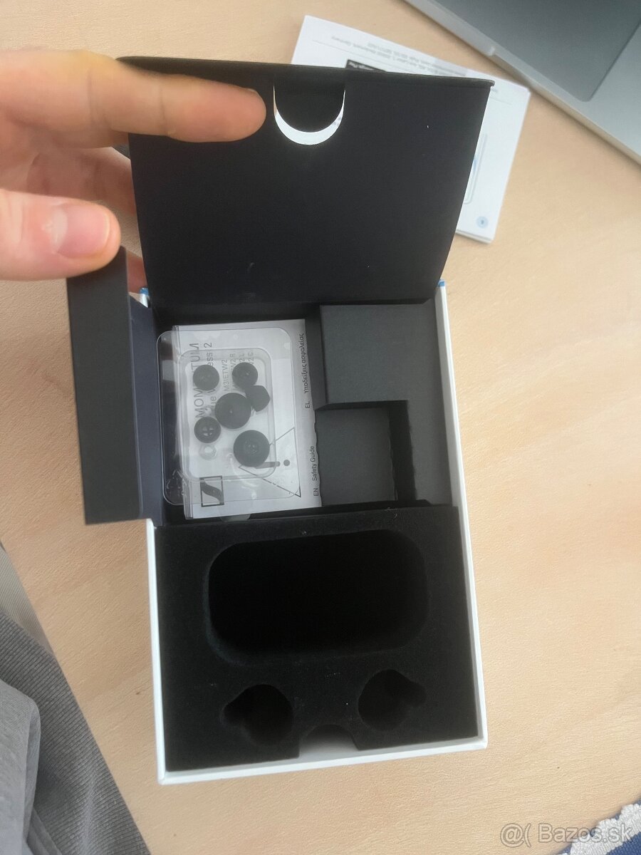 Slúchadlá bluetooth Sennheiser TW 2 Momentum - 7