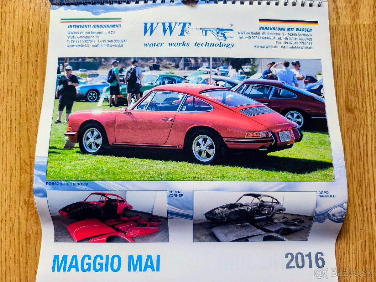 talianske nástenné kalendáre 2016 - 7