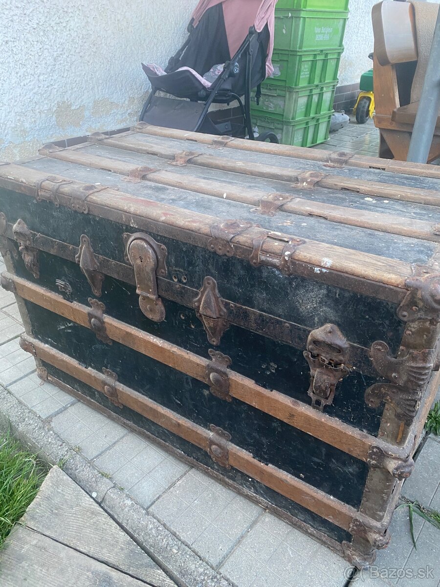 Starý lodný kufor - 7