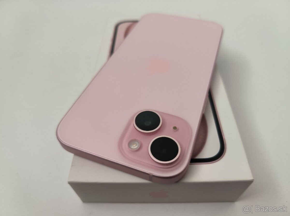 apple iphone 15 Plus 128gb Pink / Batéria 88% - 7