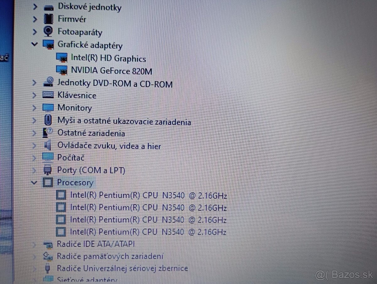 rozpredám na diely notebook Hp 15 - r261nc - 7