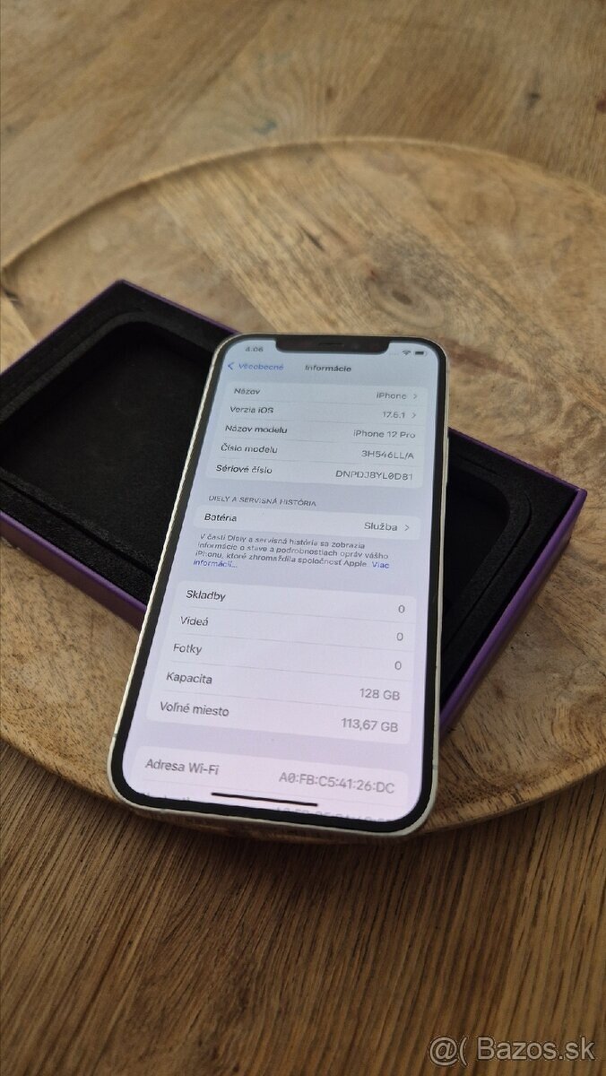 Apple Iphone 12 PRO 128gb, biely - 7