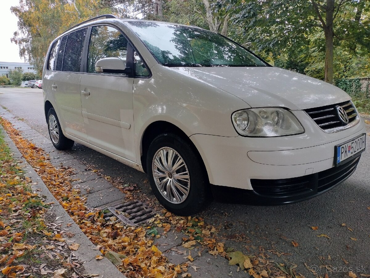 Volkswagen TOURAN 1.9 TDI ELEGANCE 77KW M6 ROK 2006 - 7