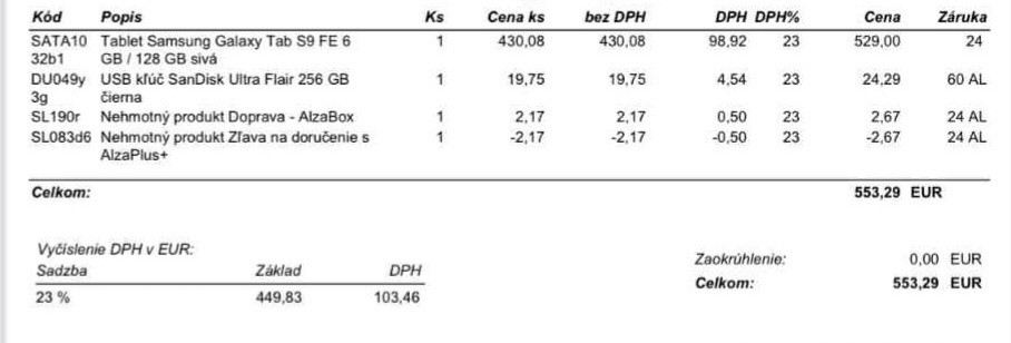 SAMSUNG Galaxy Tab S9 FE - 7