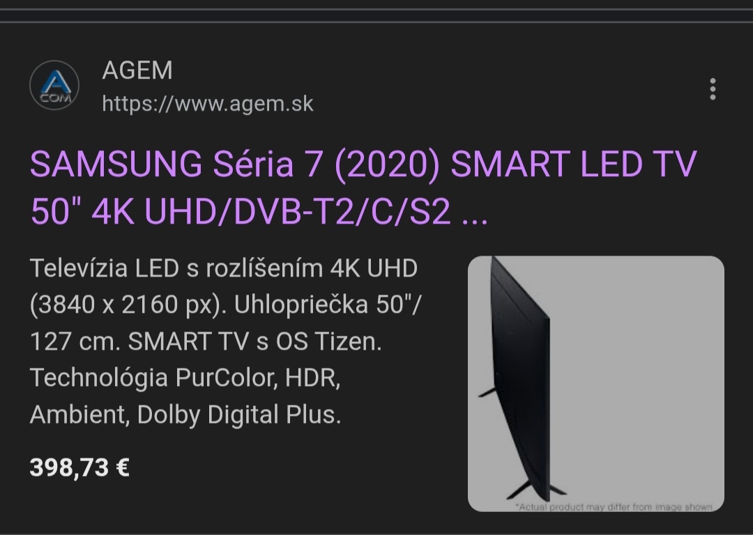 TV SAMSUNG UE50TU7072U uhl.127cm - 7