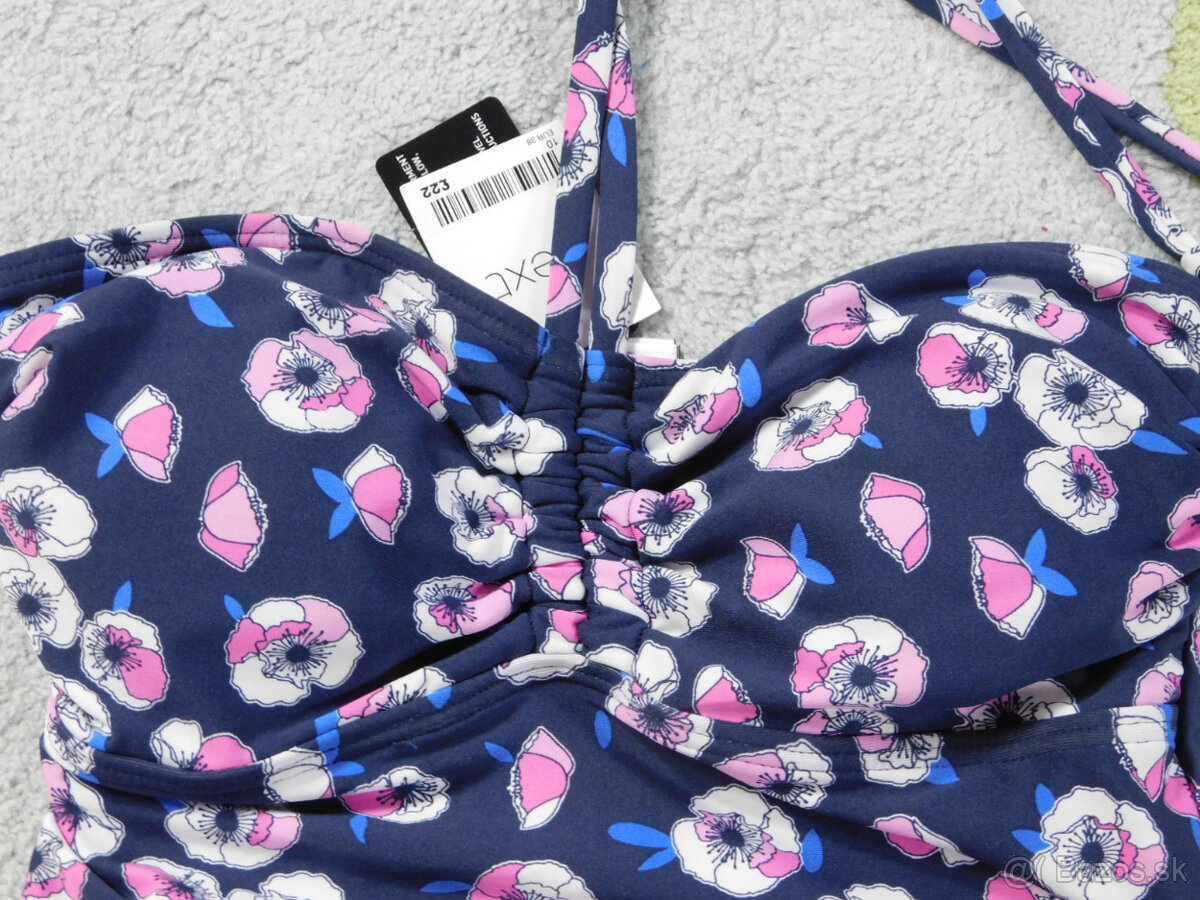 Nové plavky Next veľ. 38 modré - 7