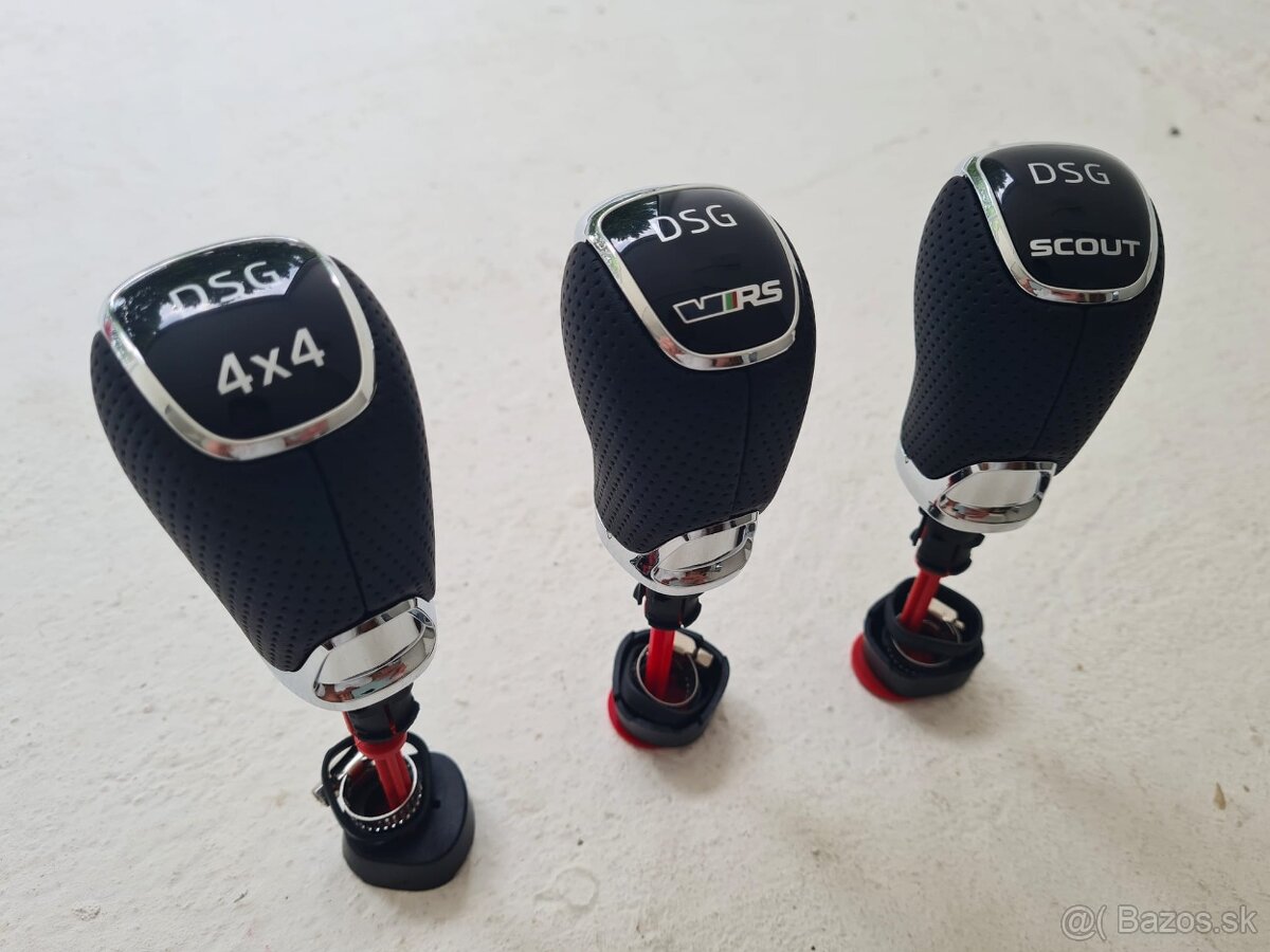 Alcantara / Perforovaná - hlavica DSG ŠKODA - 7