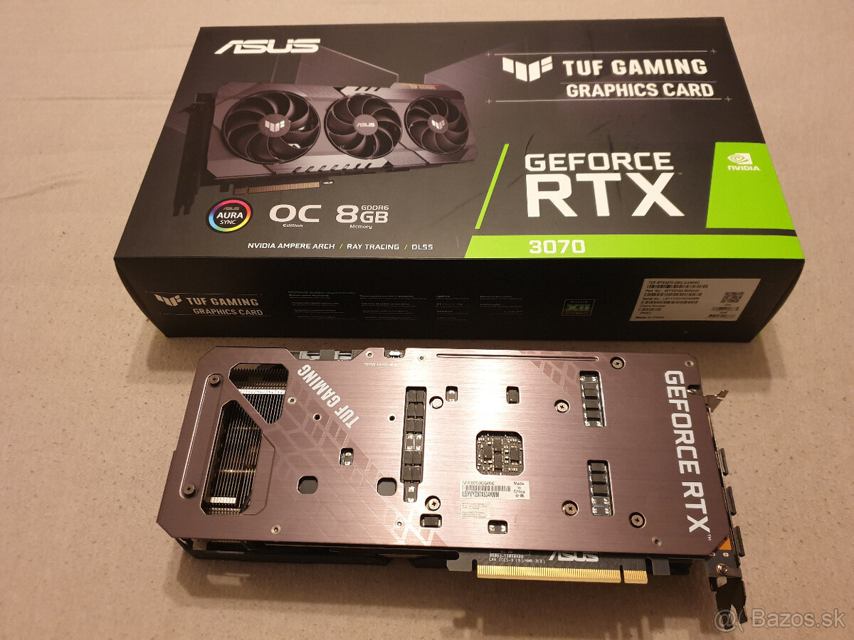 Asus RTX3080Ti, RTX3080 TUF Gaming OC - 7