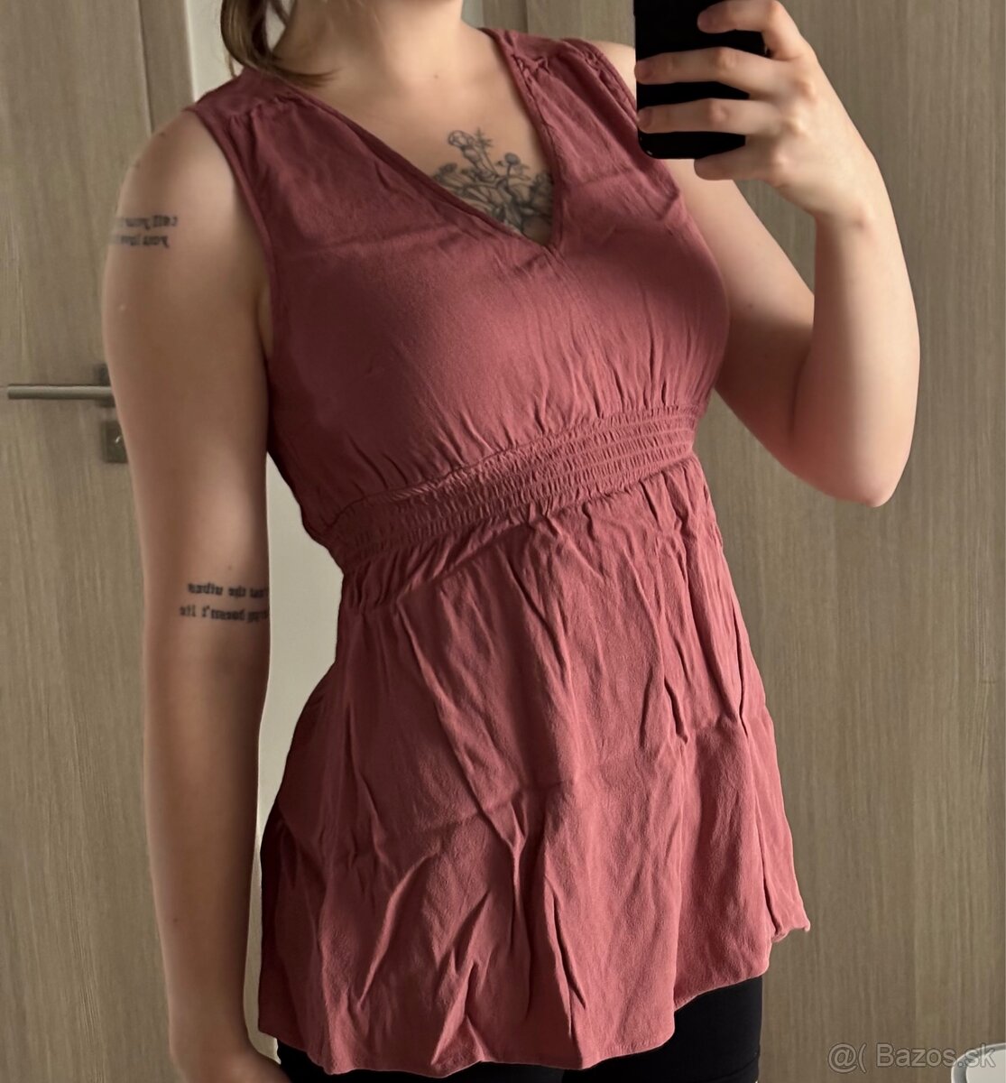 Tehotenské tričko H&M - 7