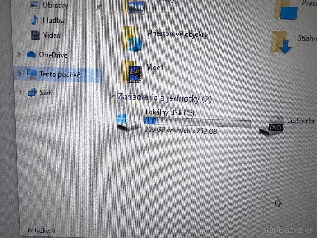 Počítač DELL.Intel i3-2120 2x3,30GHz.4g ram.250gb harddisk - 7