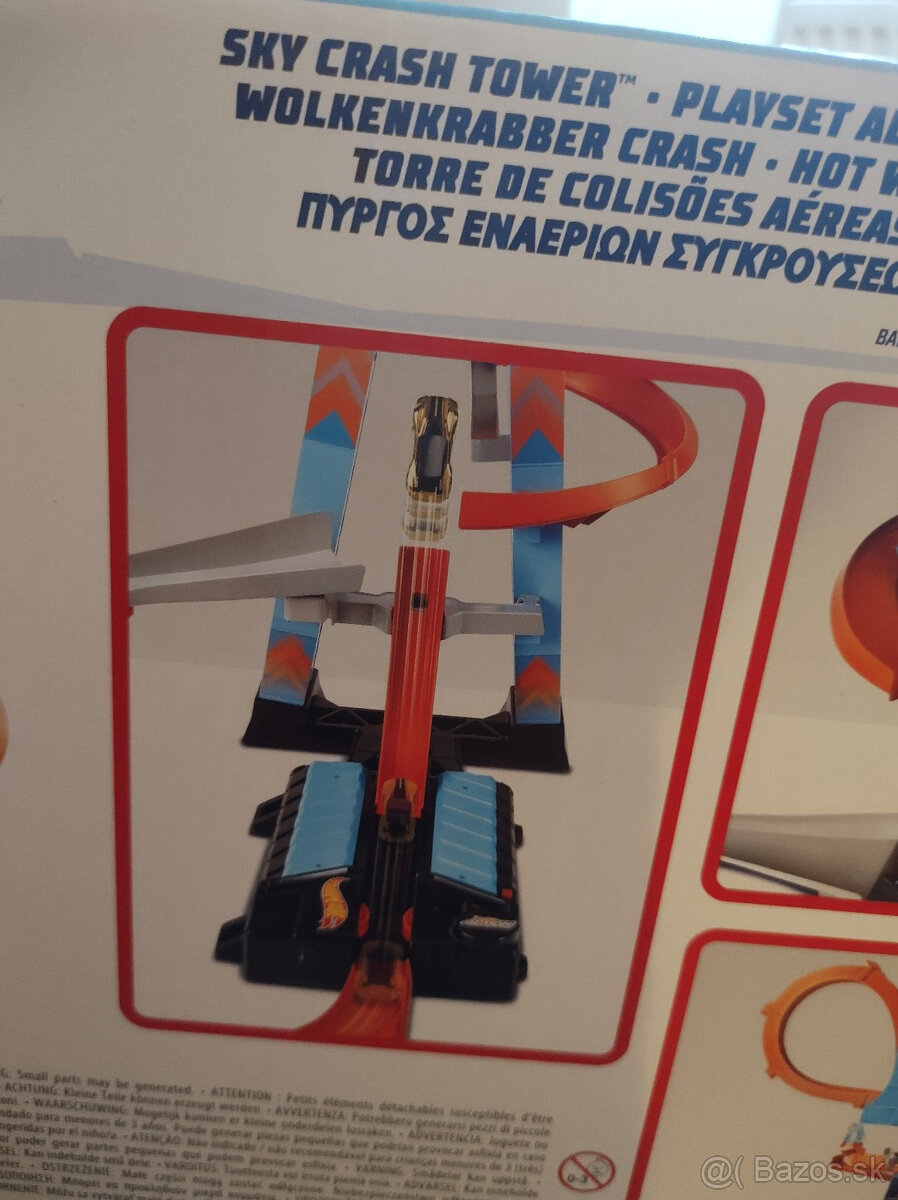 Hot wheels autodráha Turbo Boost GJM76 + garáž - 7