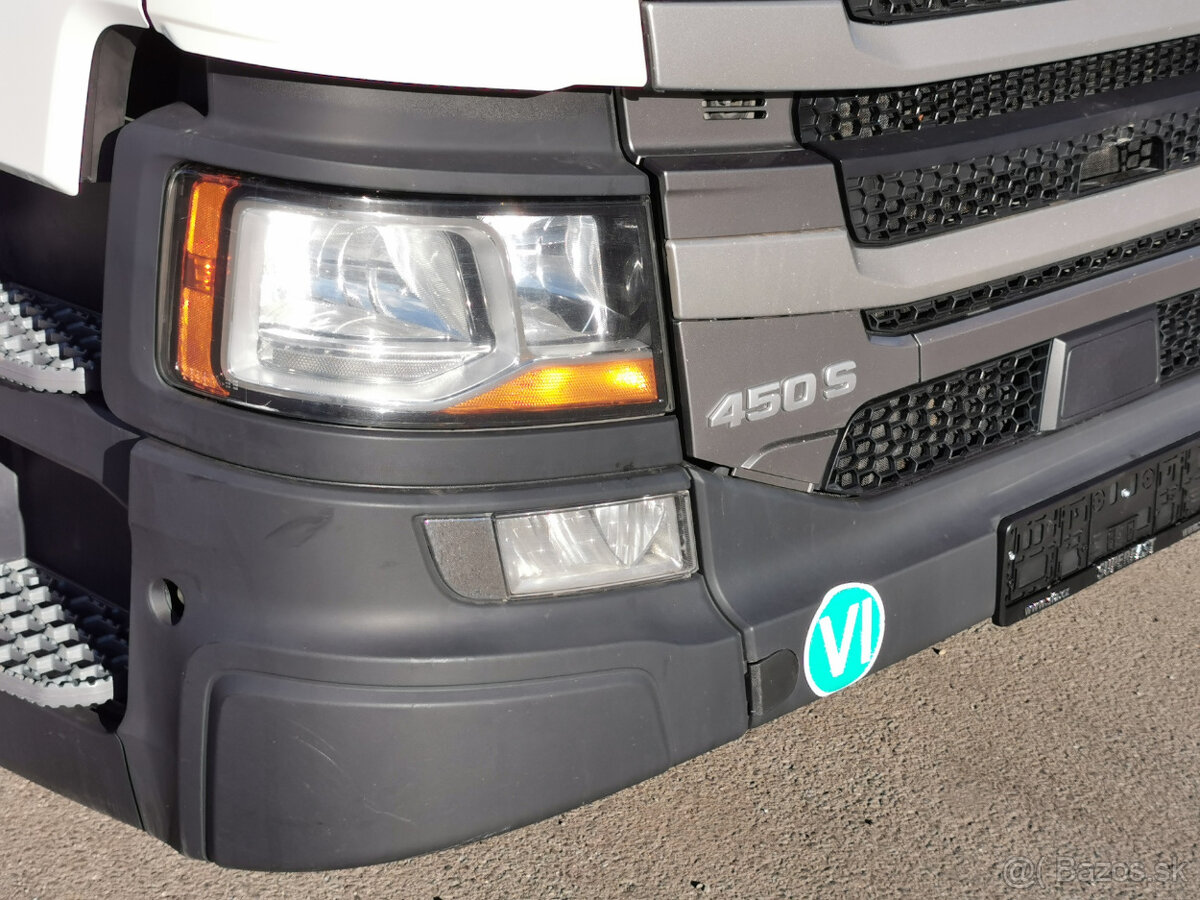 Prodám tahač návěsů SCANIA S450 EURO 6 D dvouokruhová hydr - 7