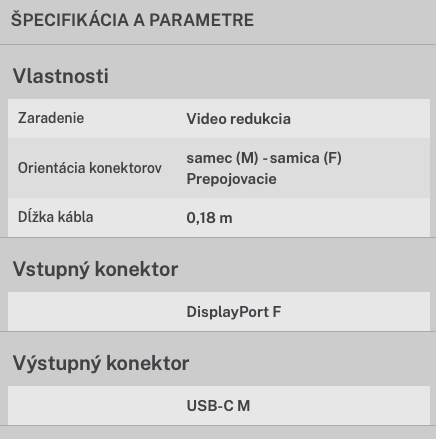 HP USB‑C → DisplayPort adaptér – funkčný, používaný - 7