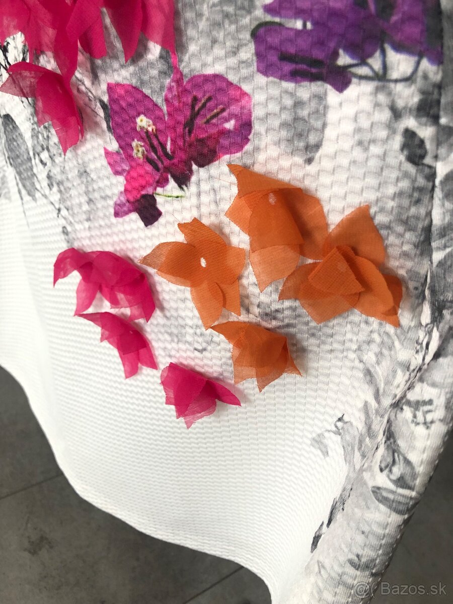 Letne biele saty vel.S - 7