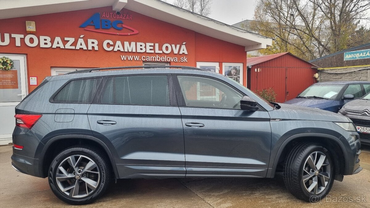 Škoda Kodiaq 2,0TDI Sportline, 140kw, 4x4 - 7