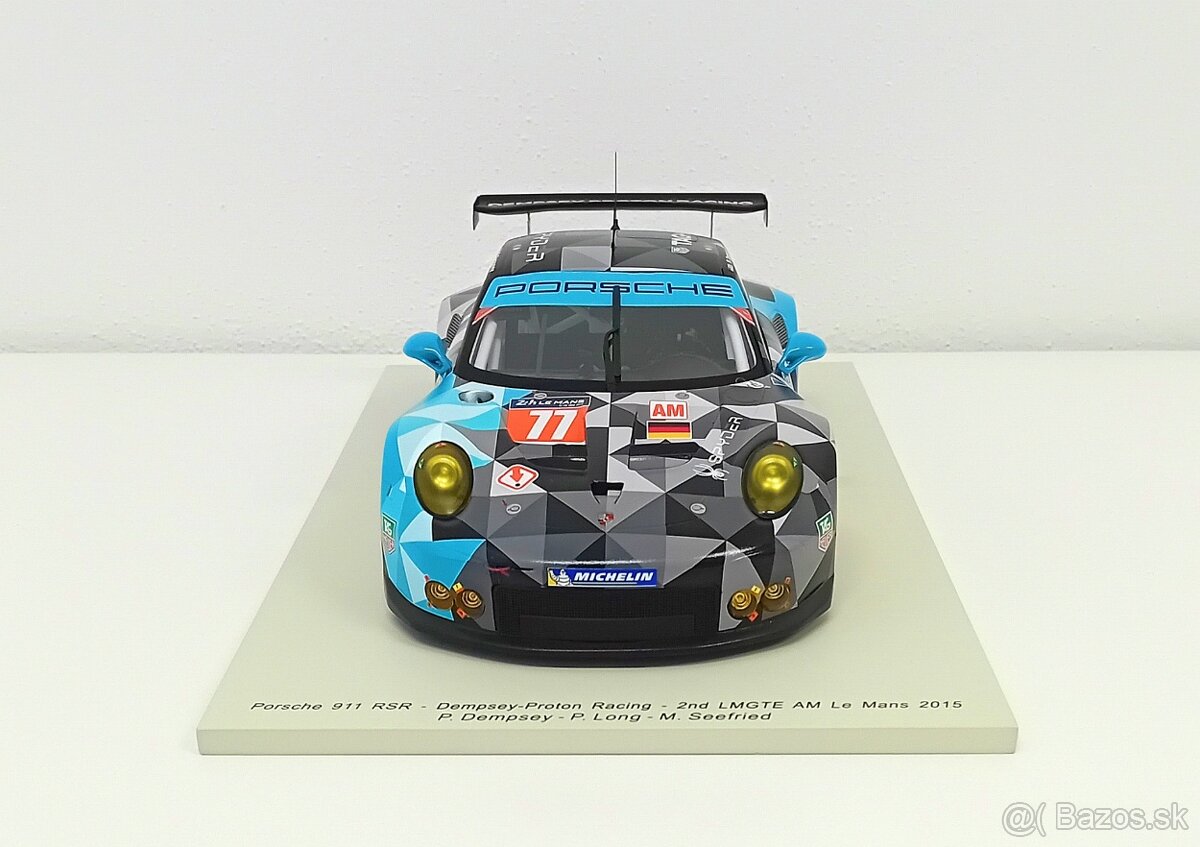 1:18 Spark Porsche 911 RSR 24h Le mans 2015 - 7