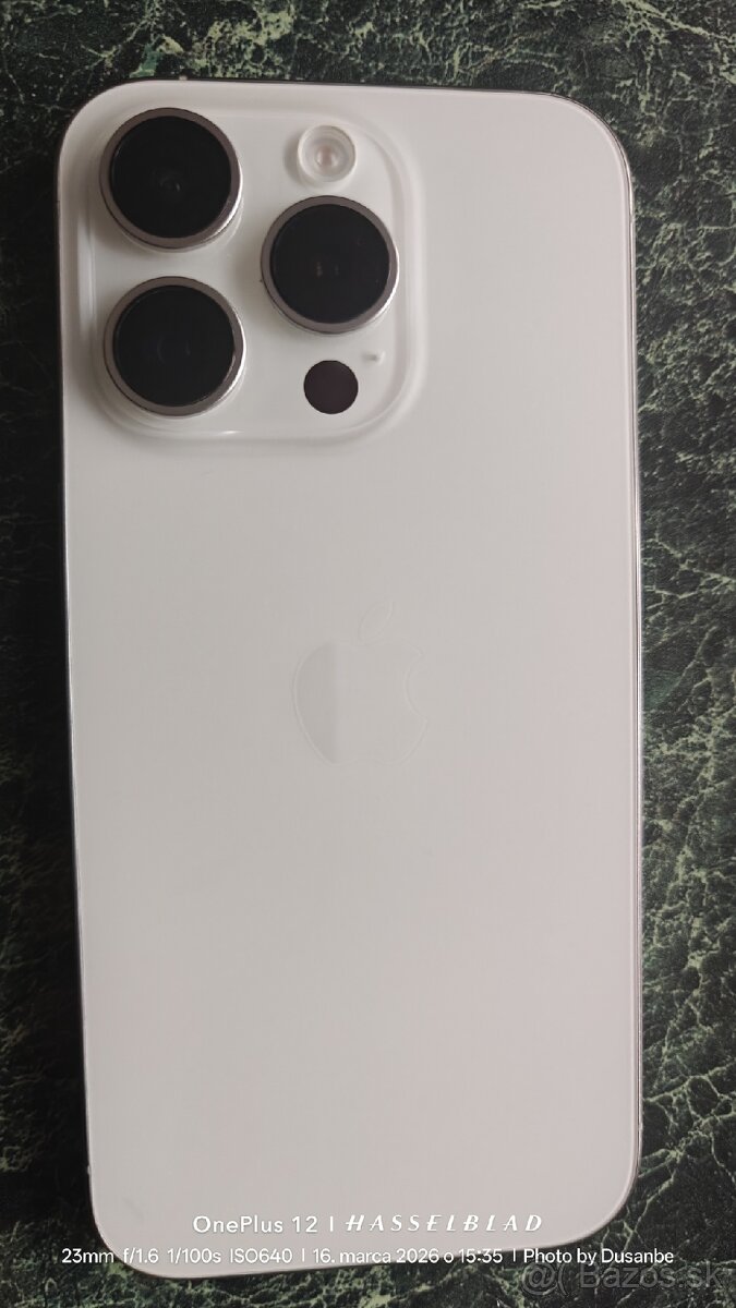 iPhone 15 Pro 128GB White Titanium - 7