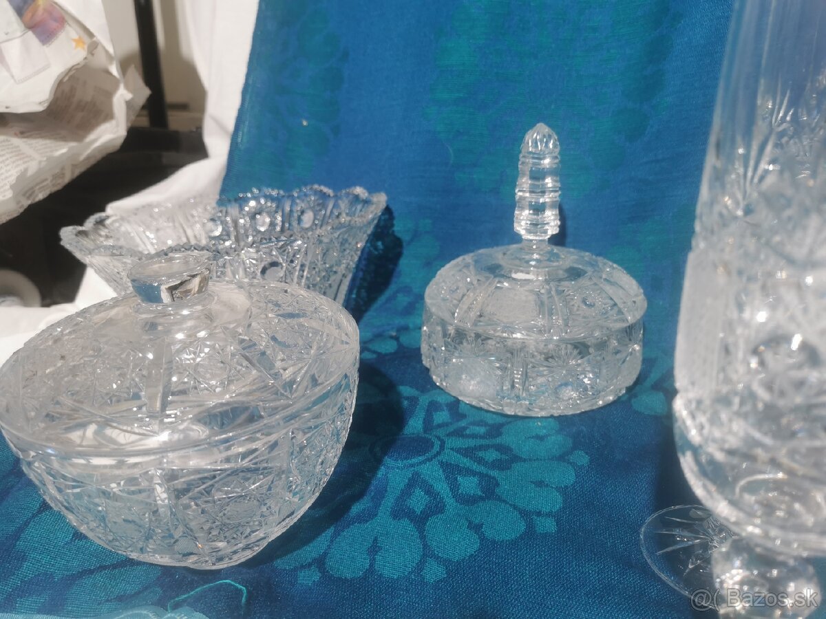 Krištáľ, brúsený krištáľ - 7