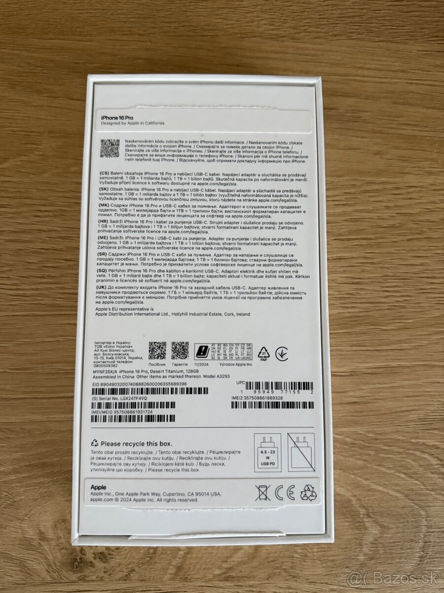 iPhone 16 Pro 128 GB farba desert titanium - 7